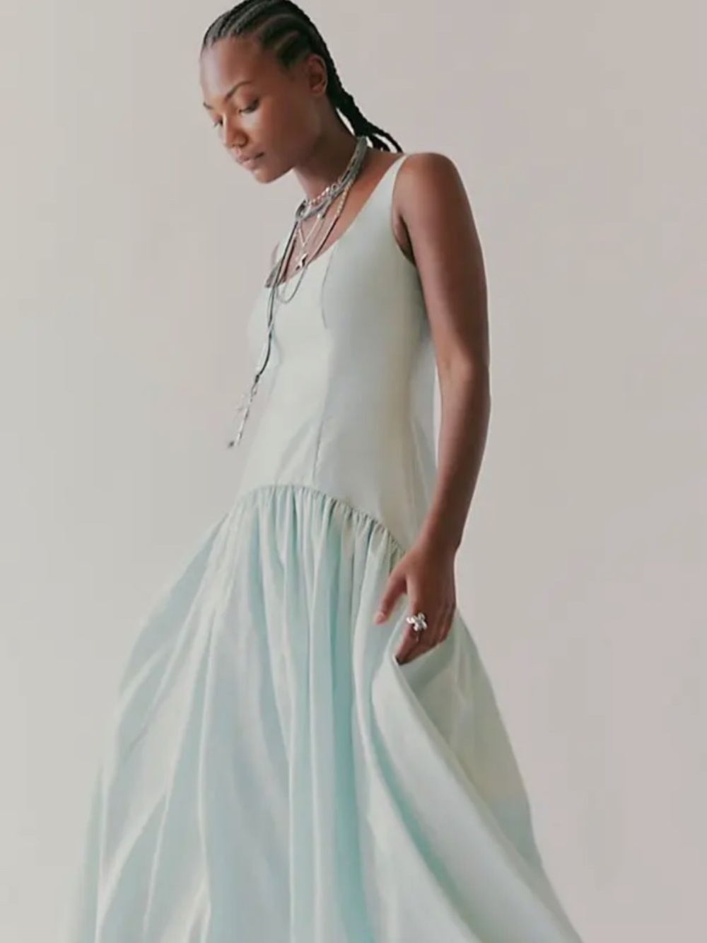 Hutch Sage Green Maxi Dress - Picture 2 of 5